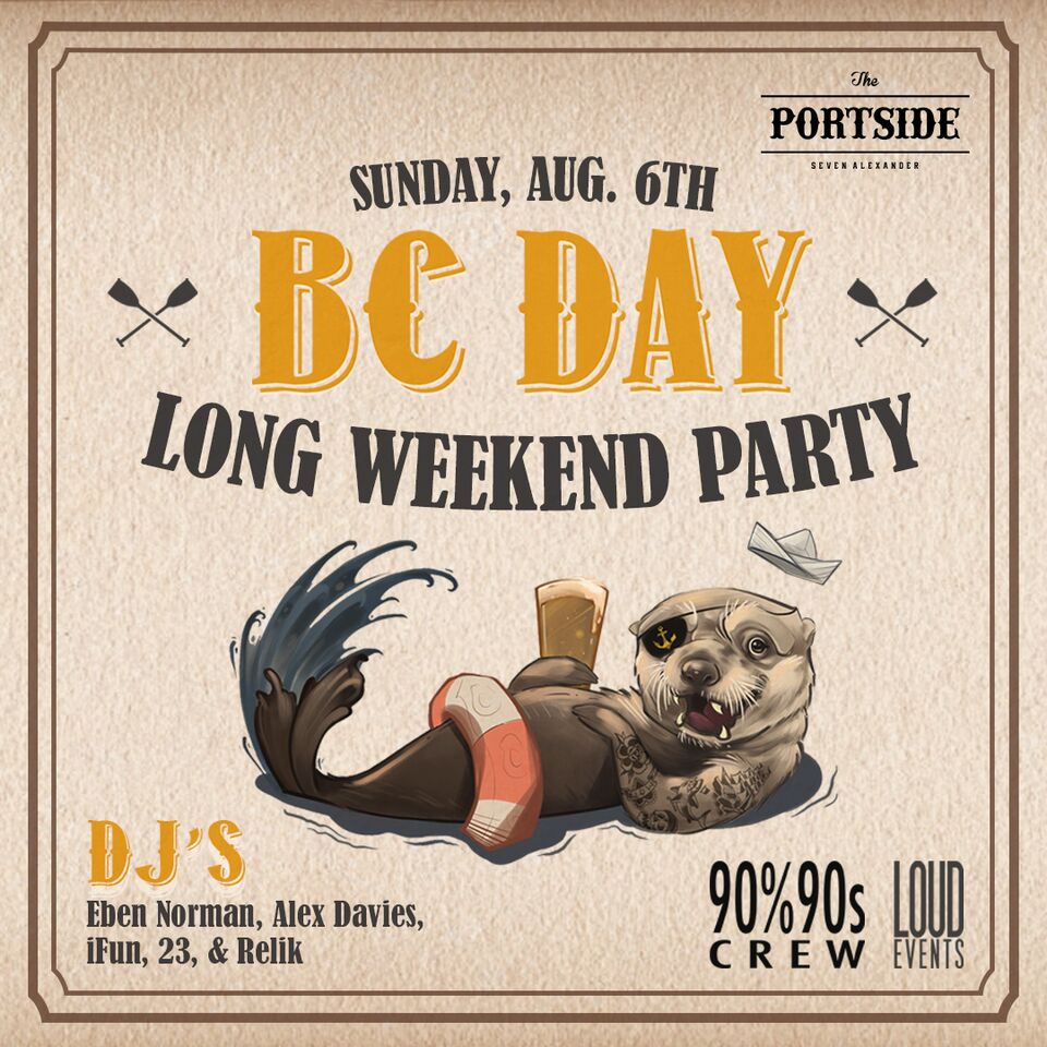 BC Long Weekend Party Portside